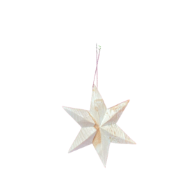 Weihnachtsdekoration Holzstern