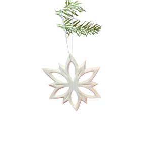 Décoration Noël étoile découpée