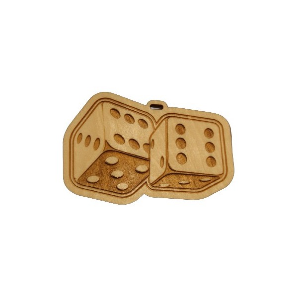 Diffuseur pour voiture "Dés" - 100% naturel et bio