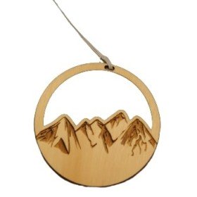 Diffuseur pour voiture "Montagne" - 100% naturel et bio