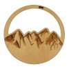 Diffuseur pour voiture "Montagne" - 100% naturel et bio