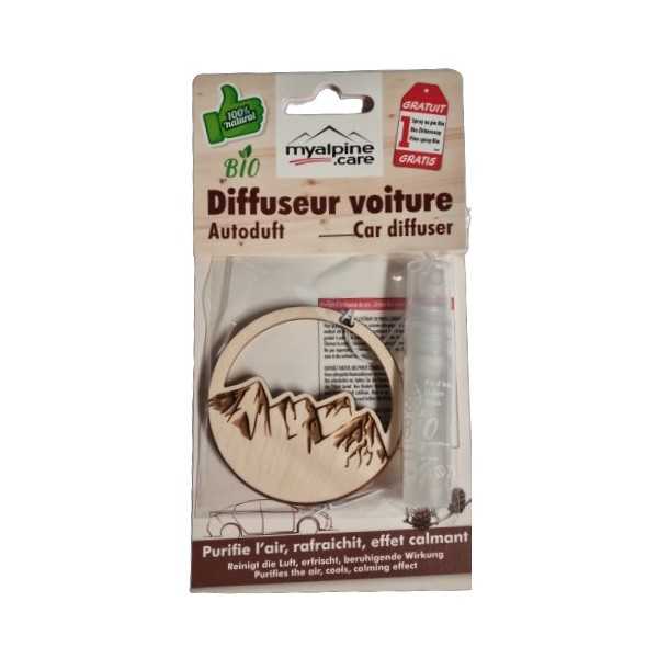 Natürlicher Autoduft aus Zirbe "Berglandschaft"