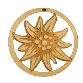 Diffuseur pour voiture "Edelweiss" - 100% naturel et bio