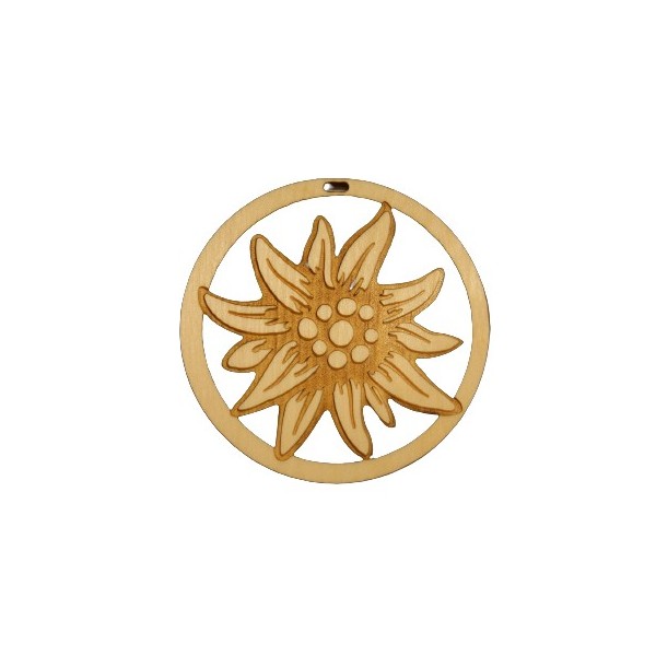 Diffuseur pour voiture "Edelweiss" - 100% naturel et bio