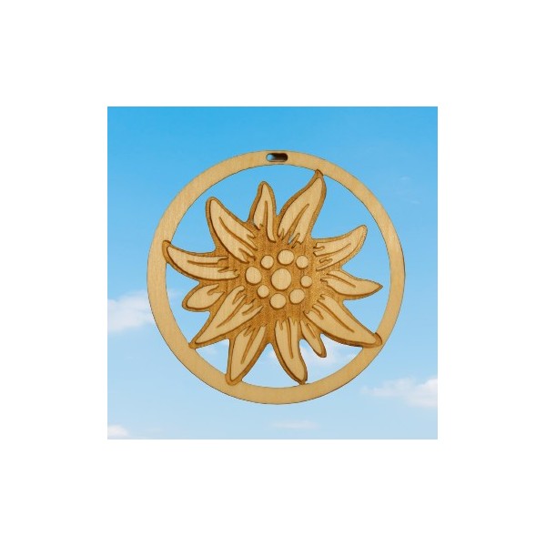 Diffuseur pour voiture "Edelweiss" - 100% naturel et bio