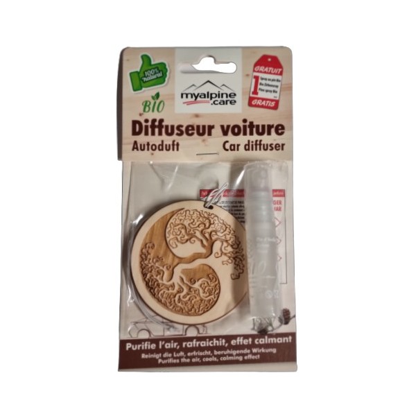 Auto Diffusor "Ying Yang" - 100% natürlich und biologisch