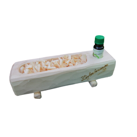 Fontaine + copeaux en pin + HE pin cembro 10ml