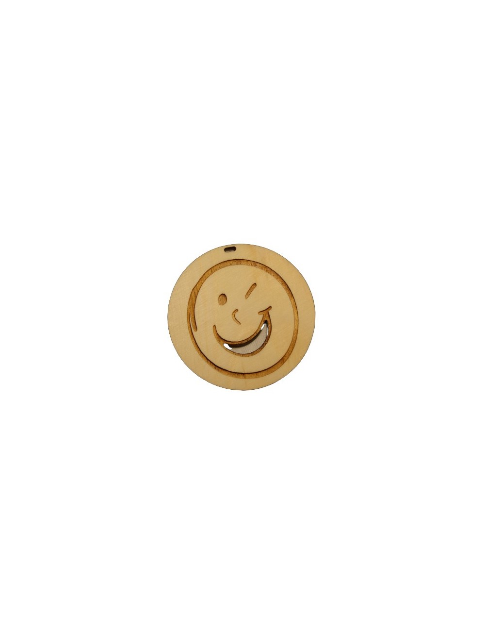 Diffuseur pour voiture "Smiley" - 100% naturel et bio