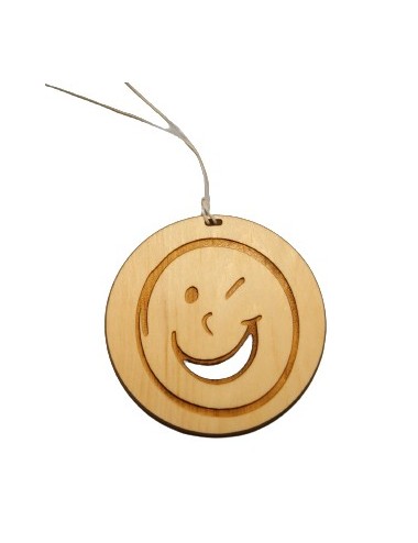 Diffuseur pour voiture "Smiley" - 100% naturel et bio