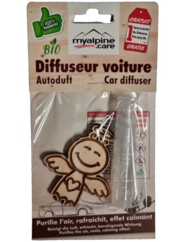 Diffuseur pour voiture "Ange" - 100% naturel et bio