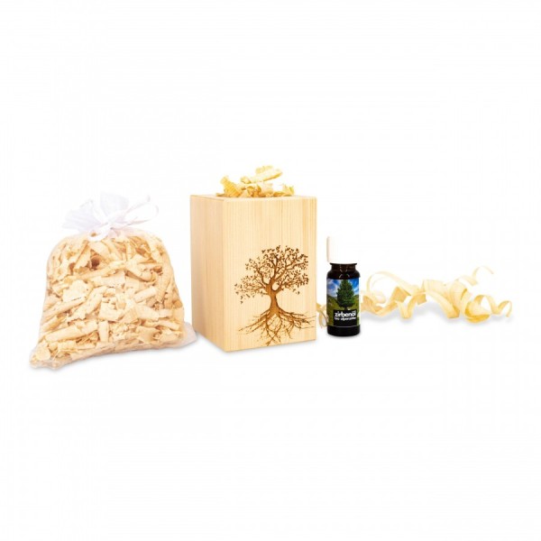 Diffuseur intérieur en pin motif "Arbre de vie"