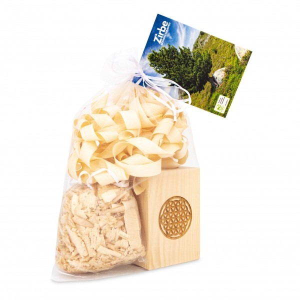 Diffuseur intérieur en pin motif "Fleur de vie"