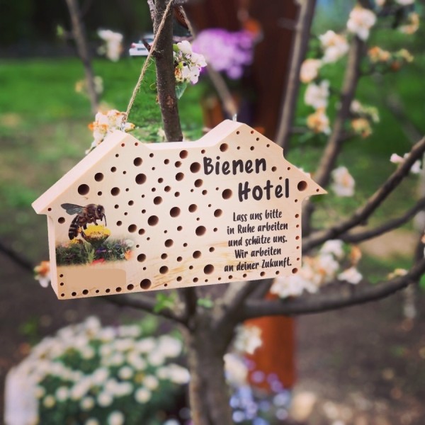 Hotel für Bienen