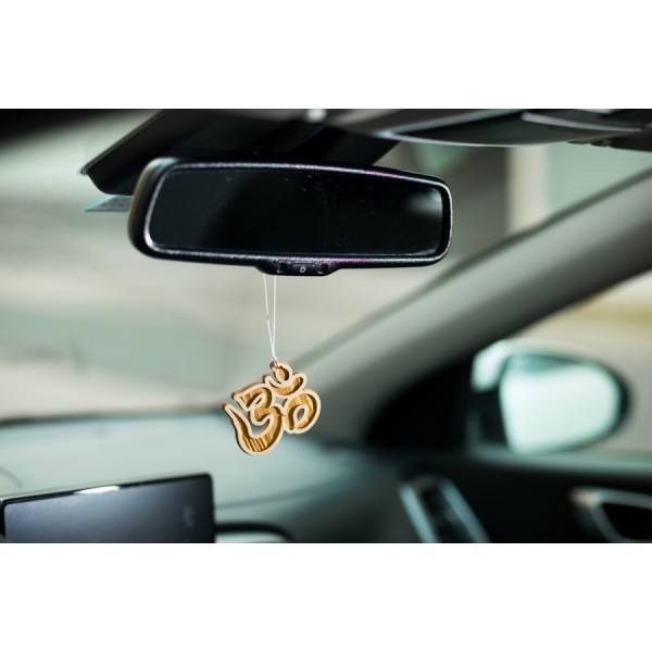 Diffuseur pour voiture " Om" indien - 100% naturel et bio
