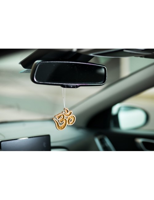 Diffuseur pour voiture " Om" indien - 100% naturel et bio