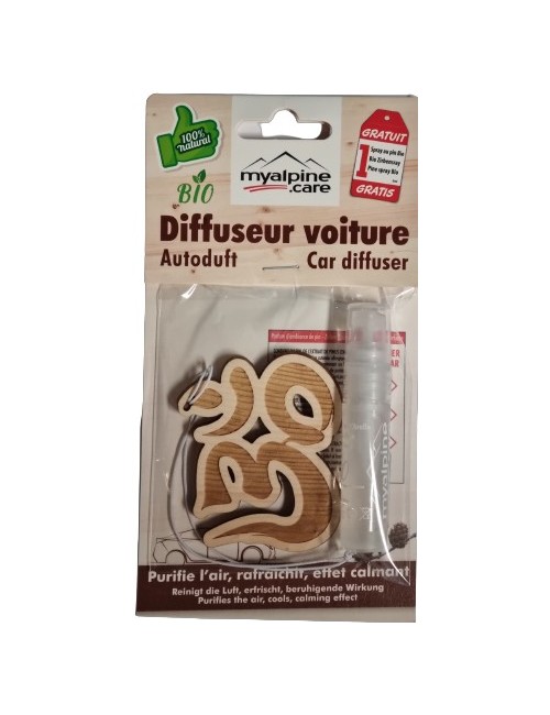 Diffuseur pour voiture " Om" indien - 100% naturel et bio