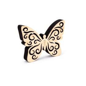 Schmetterling aus Kiefernholz Ornament