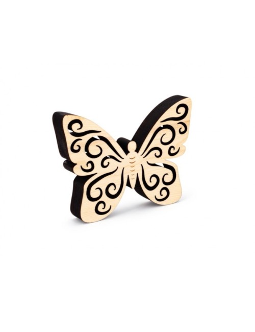 Papillon en pin ornement