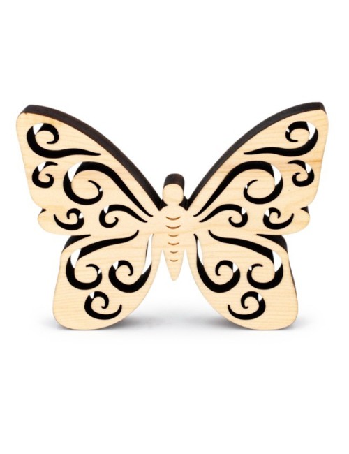 Papillon en pin ornement