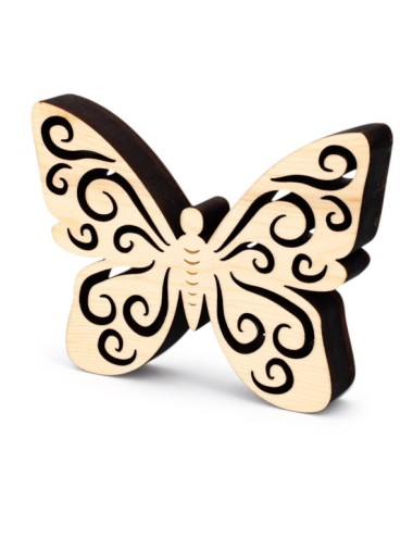 Papillon en pin ornement