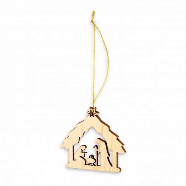 Déco sapin Noël "Crèche"