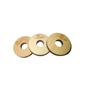 Anneaux en pin anti-mites 3 pces