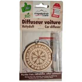 Diffuseur pour voiture Compass de vegvisi - 100% naturel et bio