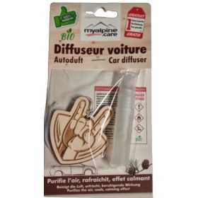Diffuseur pour voiture Rock On - 100% naturel et bio