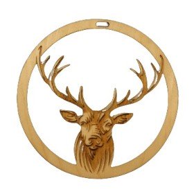 Diffuseur pour voiture Cerf - 100% naturel et bio