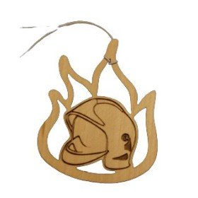 Diffuseur pour voiture Casque de pompier F1 - 100% naturel et bio