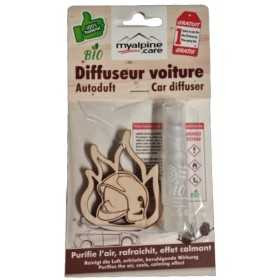 Diffuseur pour voiture Casque de pompier F1 - 100% naturel et bio