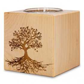 Candle pine arolle pattern tree of life