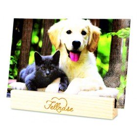 Porte photo en pin arolle sans motif