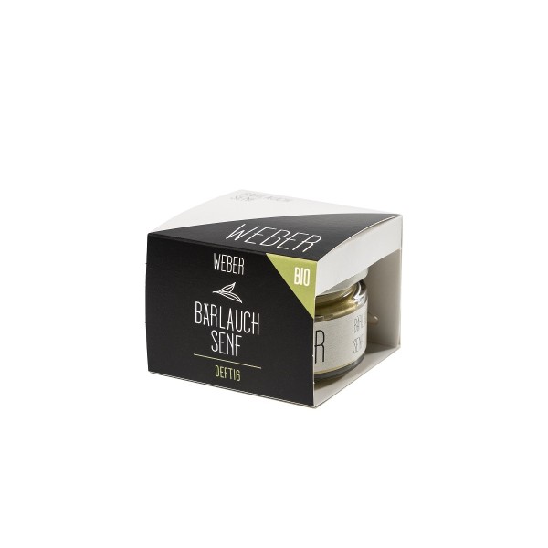 Moutarde Artisanale Bio ail des ours 50g