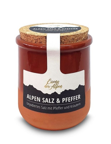 Sel Alpin Artisanal au Poivre - 100g - Pureté et Tradition des Alpes