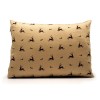 Coussin pin arolle motif petit cerf 30x20cm