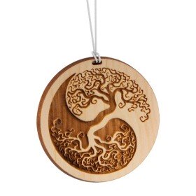 Diffuseur pour voiture "Ying Yang" - 100- naturel et bio