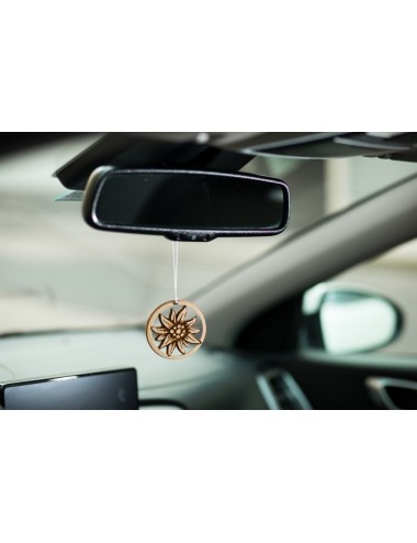 Diffuseur pour voiture "Edelweiss" - 100% naturel et bio