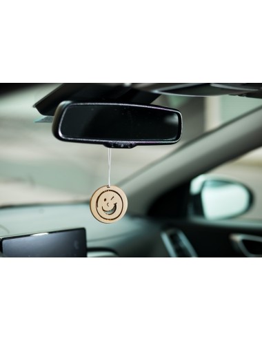 Diffuseur pour voiture "Smiley" - 100% naturel et bio