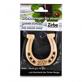 Fer à cheval pin arolle porte-bonheur