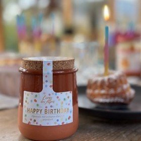 Sel alpin Happy Birthday confettis 80 g