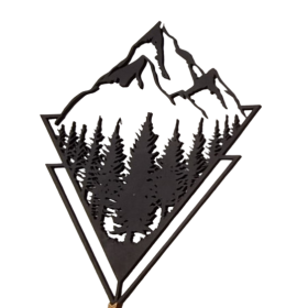 Montagne à suspendre en MDF