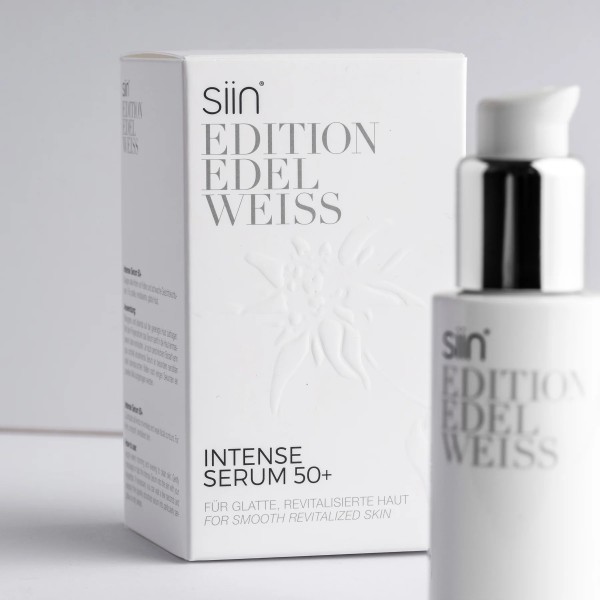 Intense Serum 50+ | Anti-Aging Serum mit Edelweiss & Hyaluronsäure - 30 ml