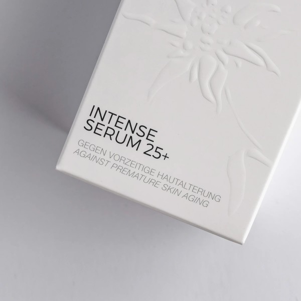 Intense Serum 25+ | Sérum Anti-Âge à l’Edelweiss & Q10 – 30 ml