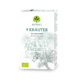 Neuner's tisane BIO 9 herbes 20 sachets 2g