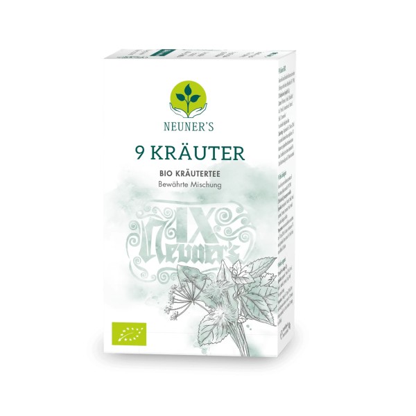 Neuner's tisane BIO 9 herbes 20 sachets 2g