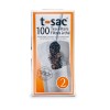 Filtres à thé en papier non blanchi – 100 sachets