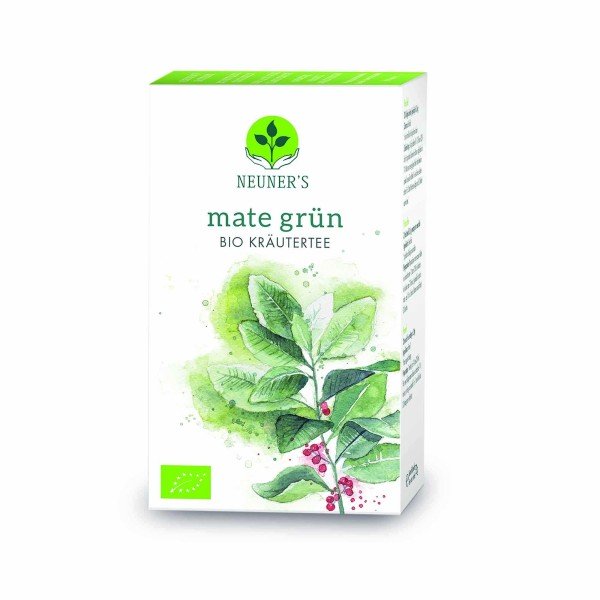 Neuner's tisane Bio maté vert 20 sachets 2g