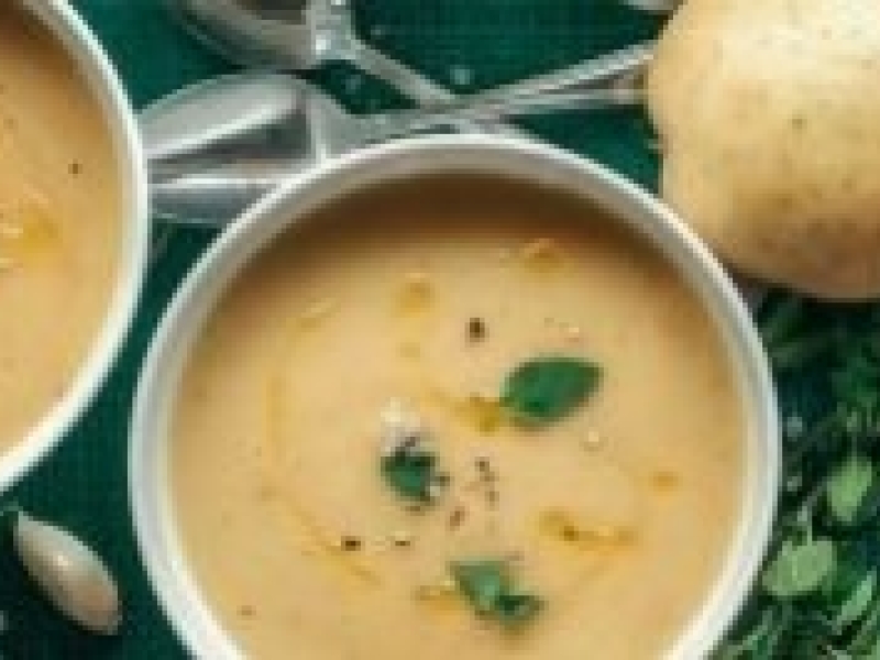 Découvrez la Soupe de Pommes de Terre à la Moutarde