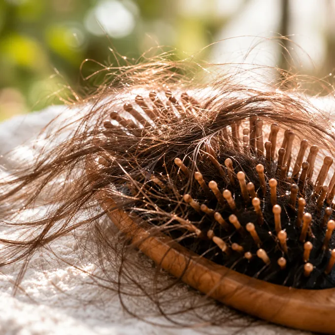 Brosse à cheveux en bois